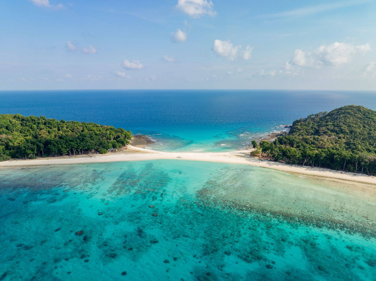 Snorkelling the reef at first light